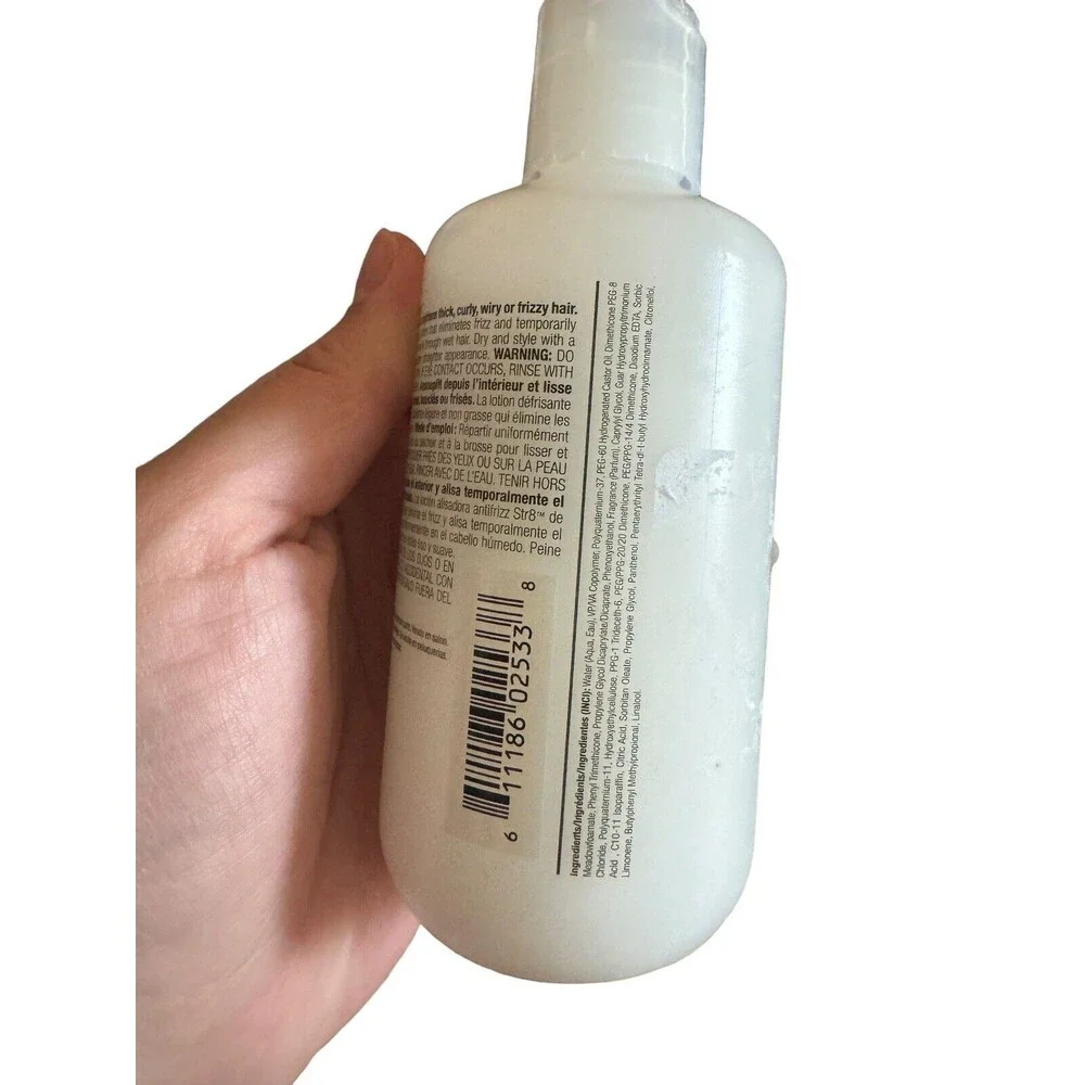 RUSK Str8 Anti-Frizz Anti-curl Lotion 6 oz NEW‎